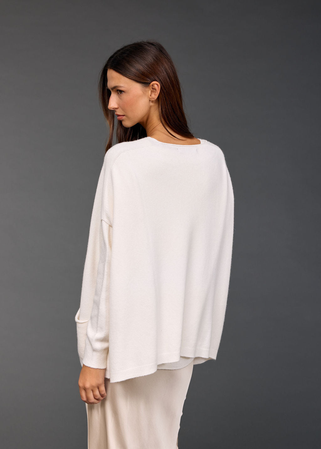 Clea V-Neck Poncho