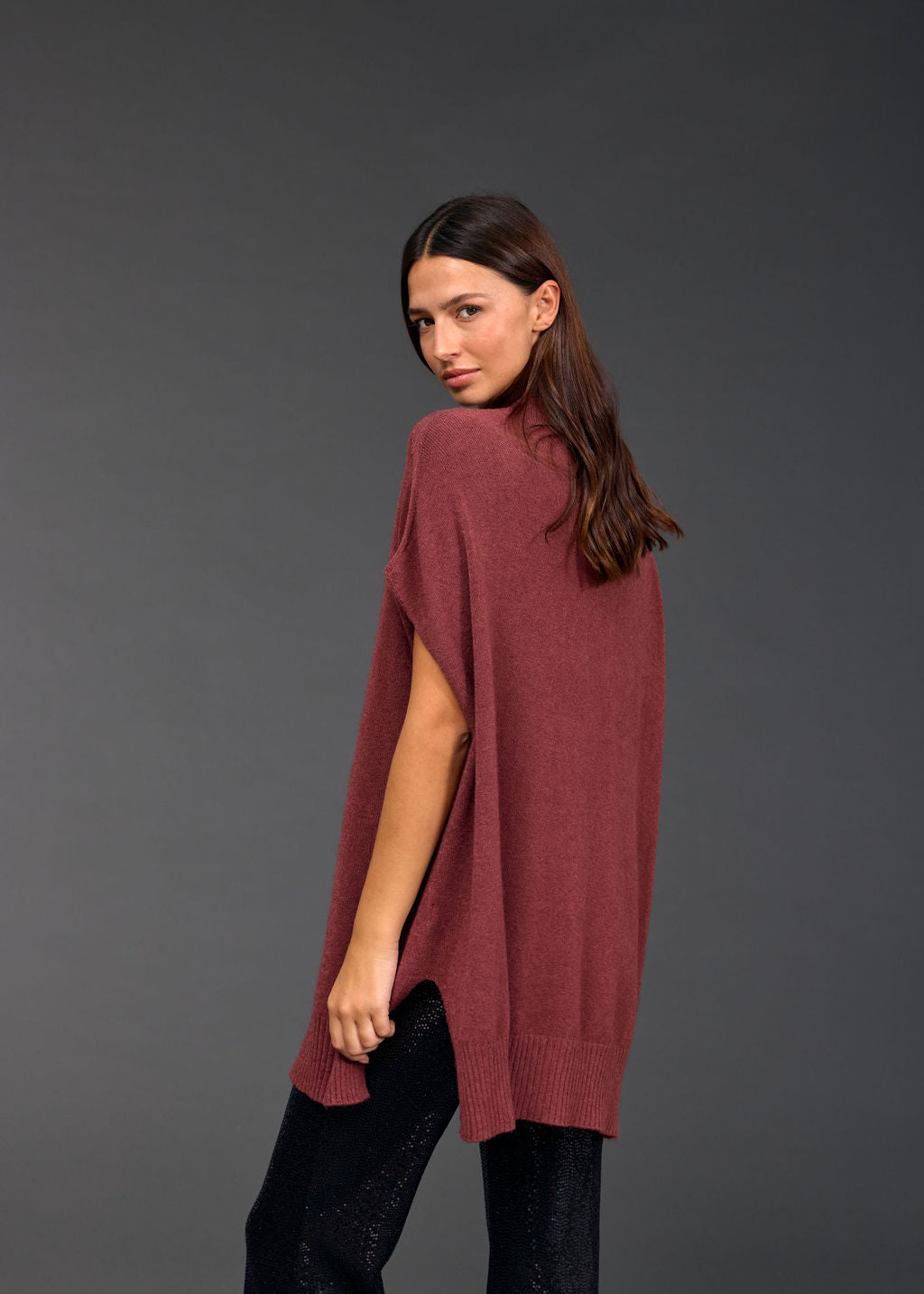 Judi Knitted Tunic Sweater