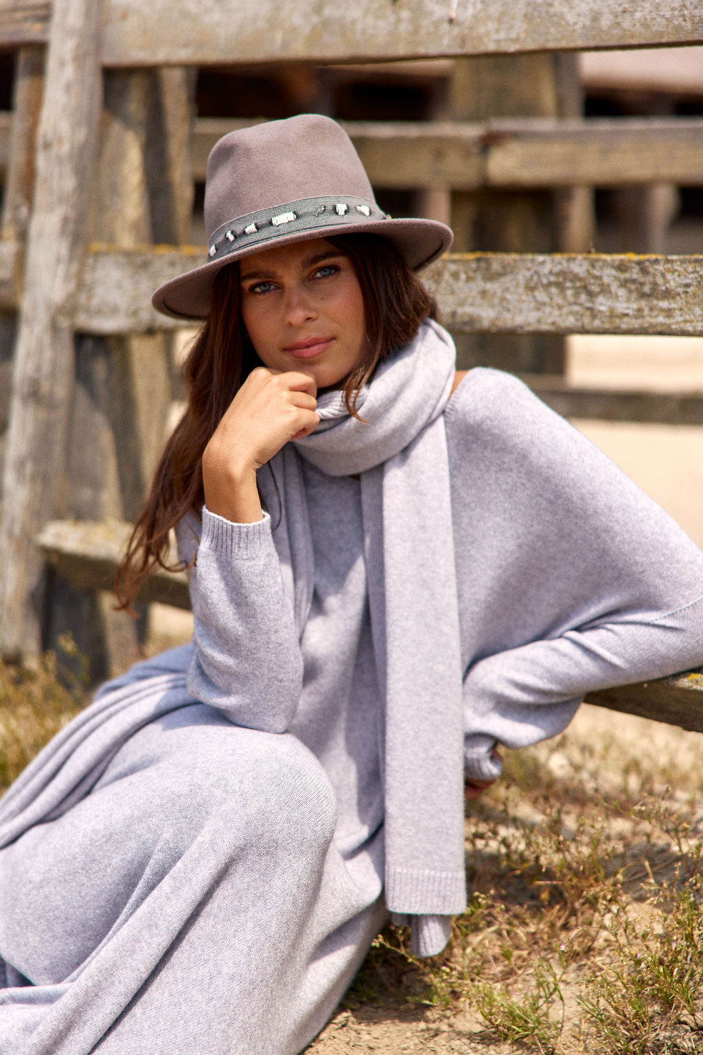 ROBE OVERSIZE EN MAILLE NOUNE