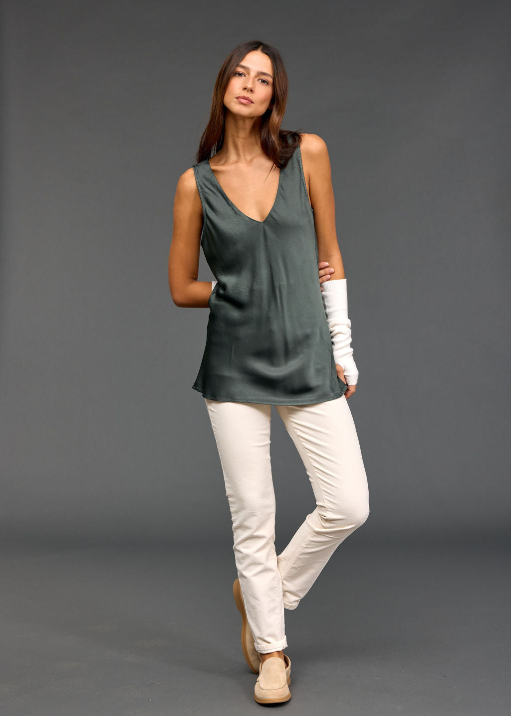 IROS VISCOSE TANK TOP