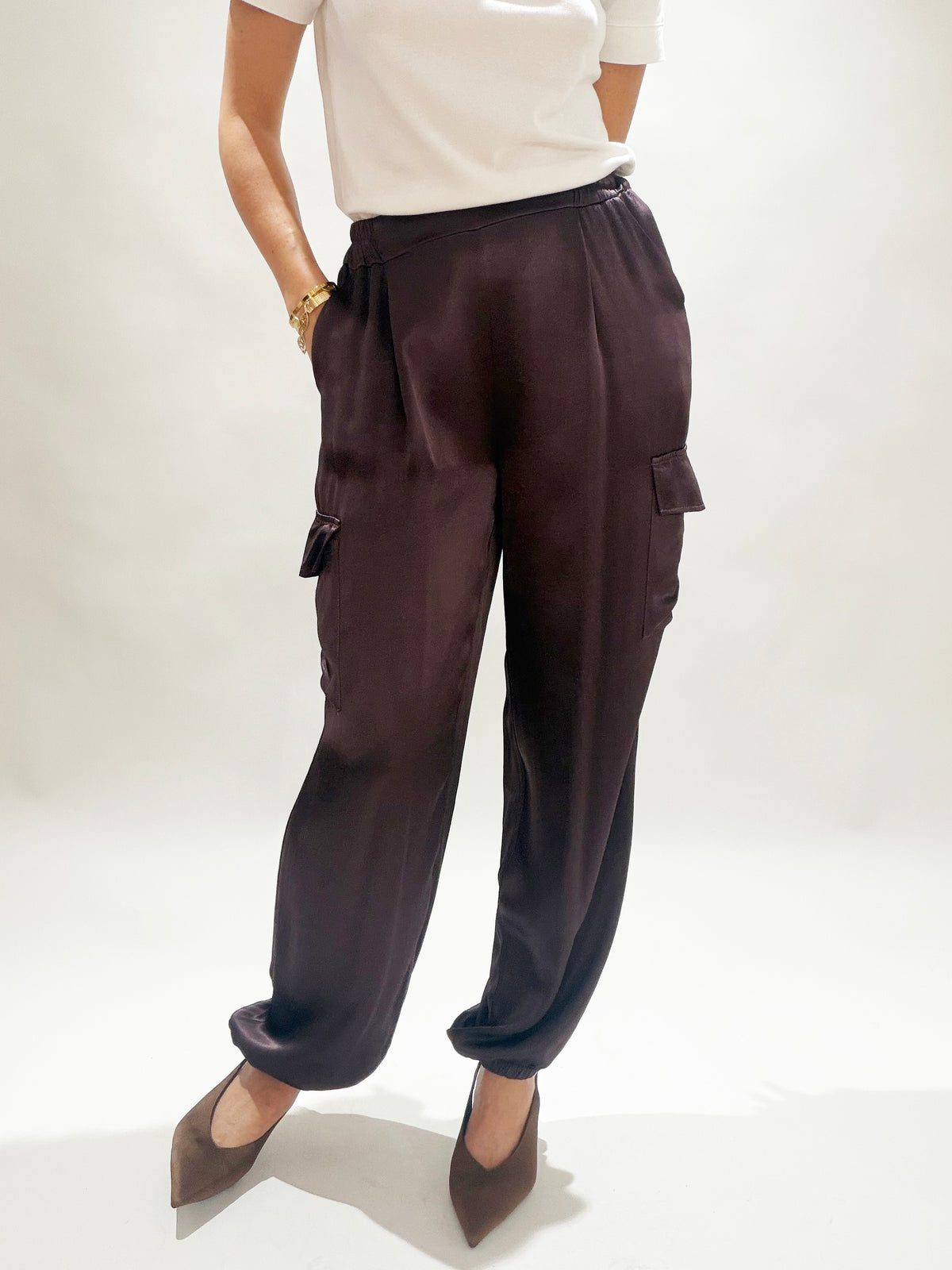 PANTALON CARGO JONES RAISIN