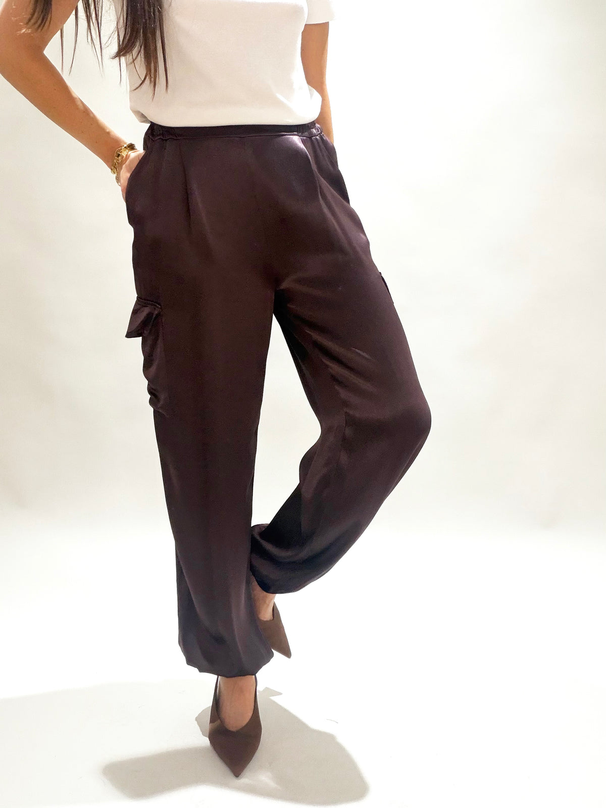 PANTALON CARGO JONES RAISIN
