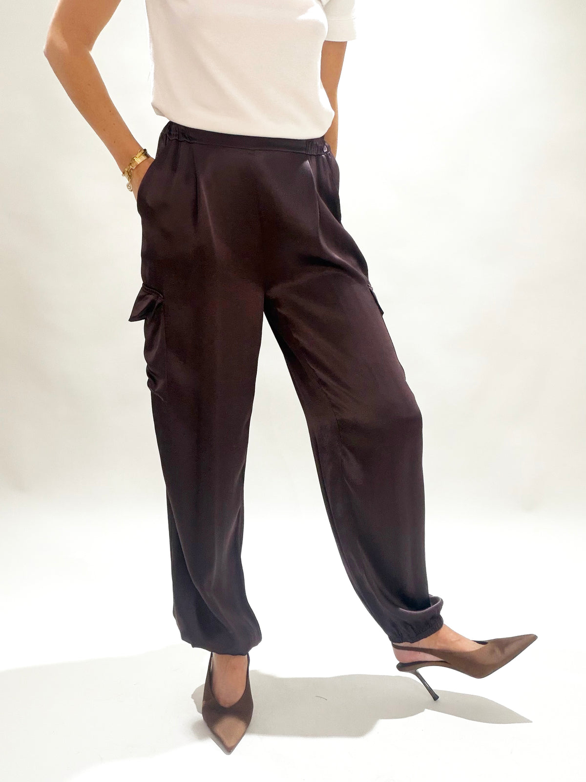 PANTALON CARGO JONES RAISIN