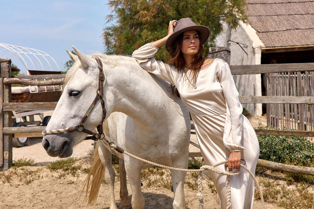 ROBE LONGUE FITTÉE KIMI