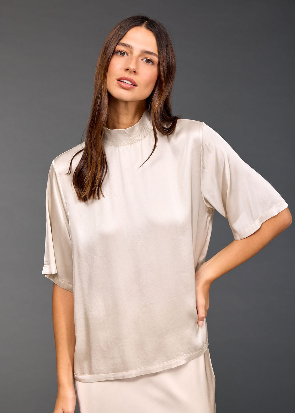 MATTIE HIGH NECK TOP