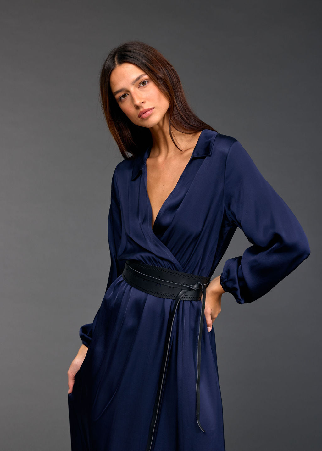 MAYFAIR WRAP DRESS