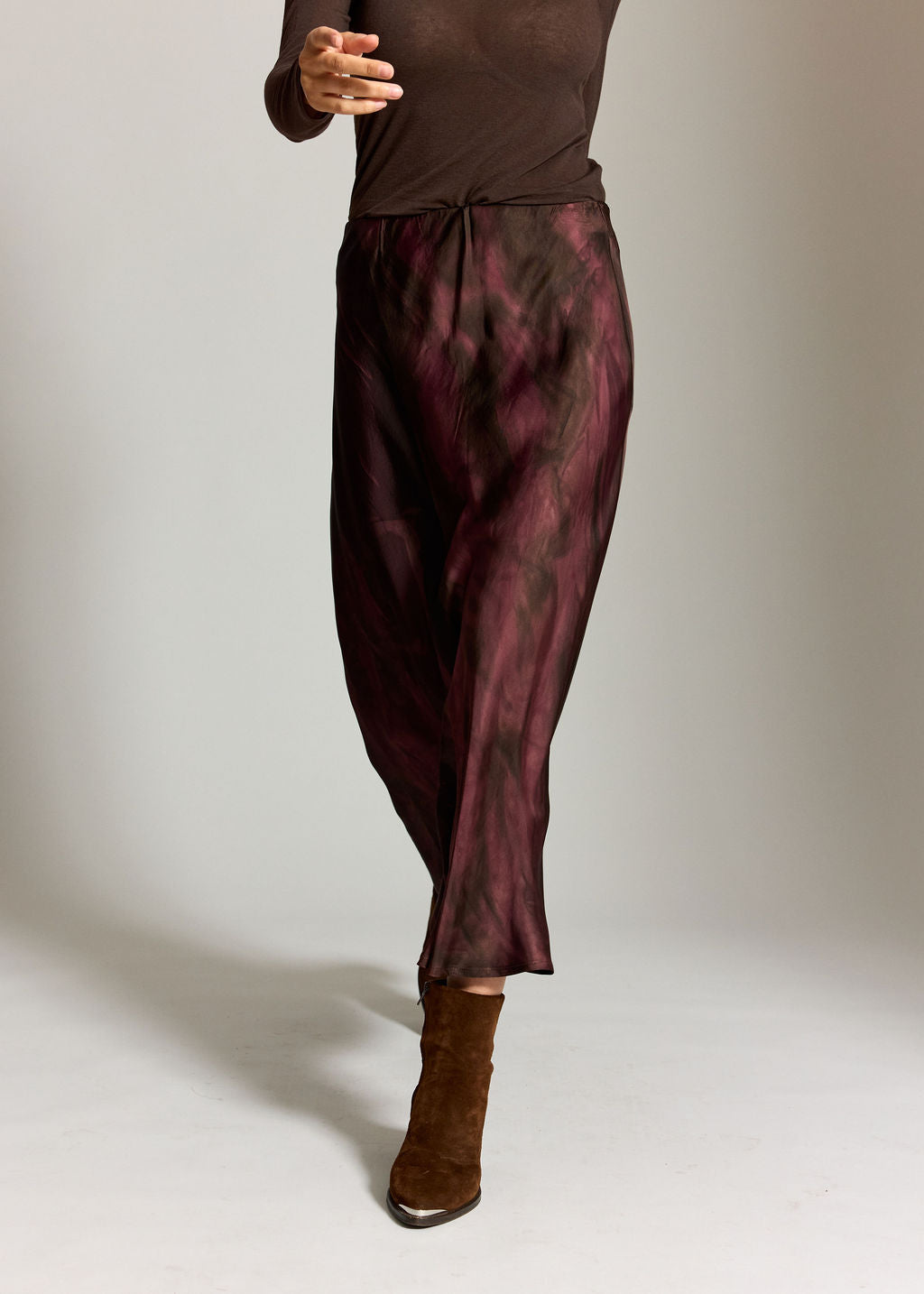 JUPE FITTÉE EN TIE AND DYE RIZZO