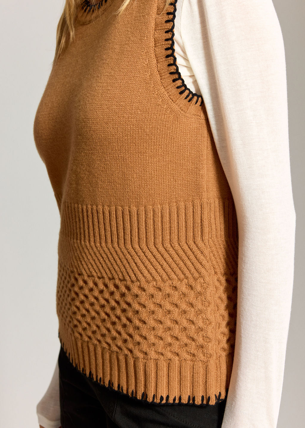 DEBARDEUR EN MAILLE JESSY CINAMON