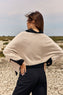 KADI TWO-TONE PONCHO