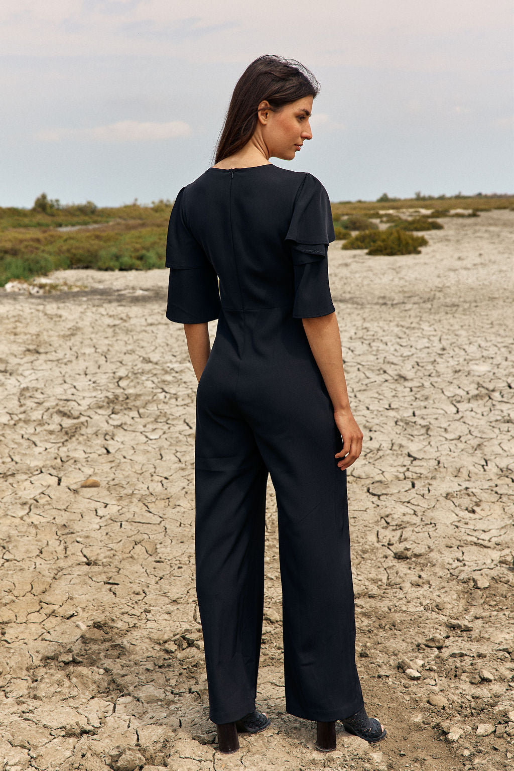 DIANA RUFFLED JUMPSUIT