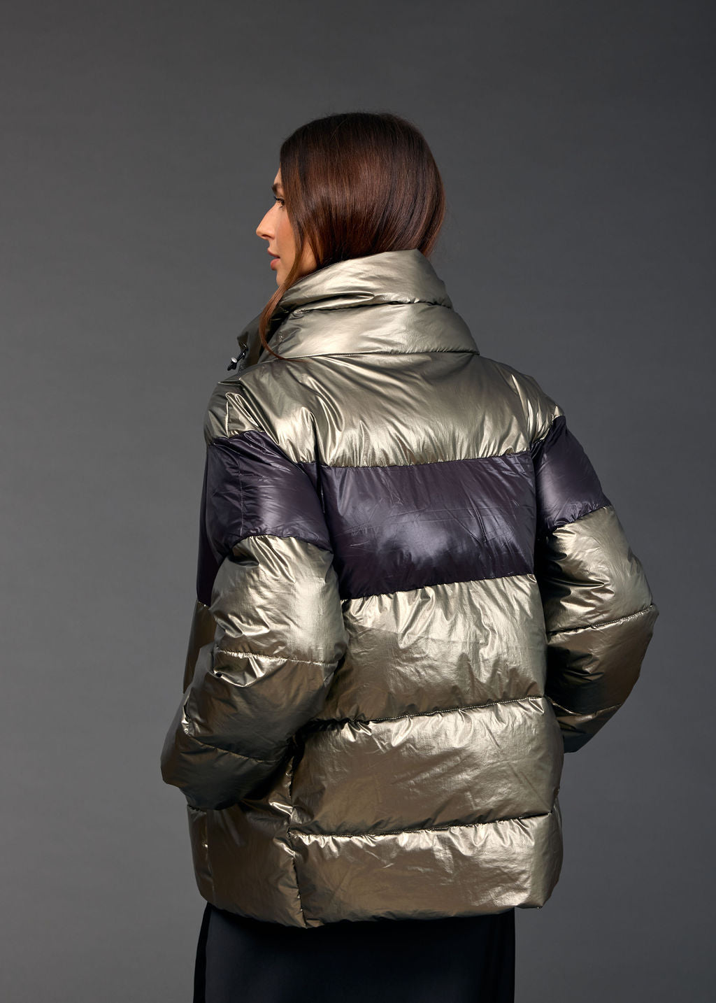 OWEN TWO-TONE DOWN JACKET