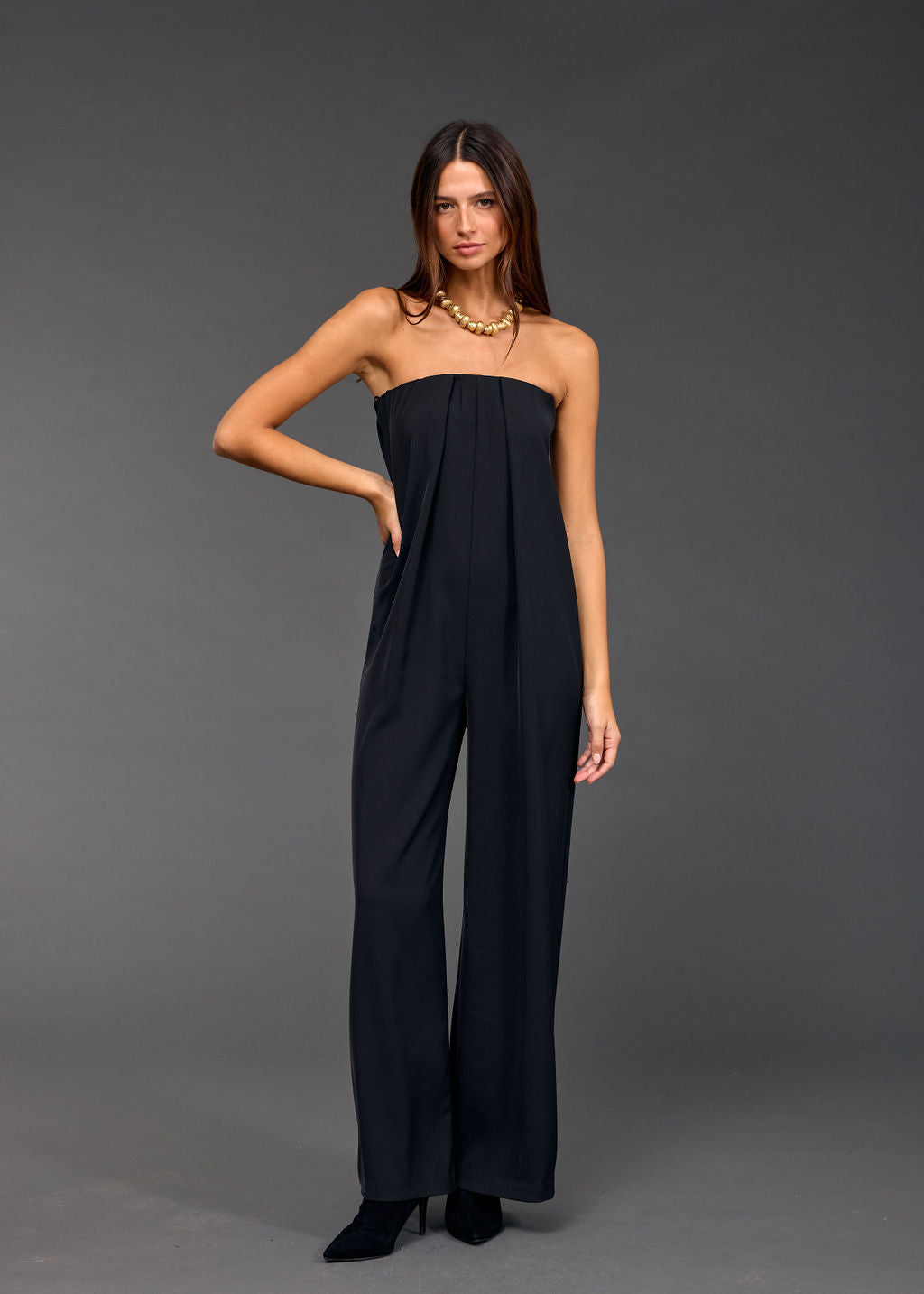 SOFIA BUSTIER JUMPSUIT