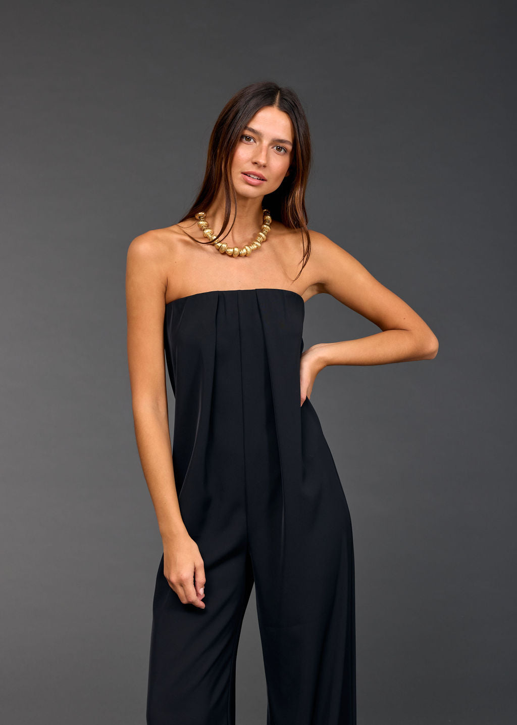 SOFIA BUSTIER JUMPSUIT