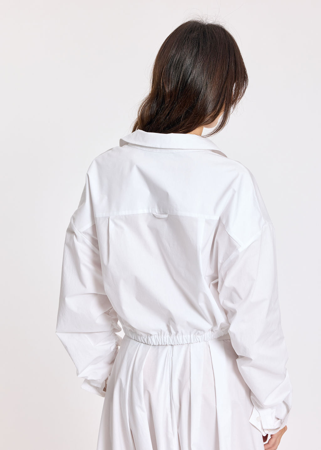 ADELE WHITE POPLIN SHIRT