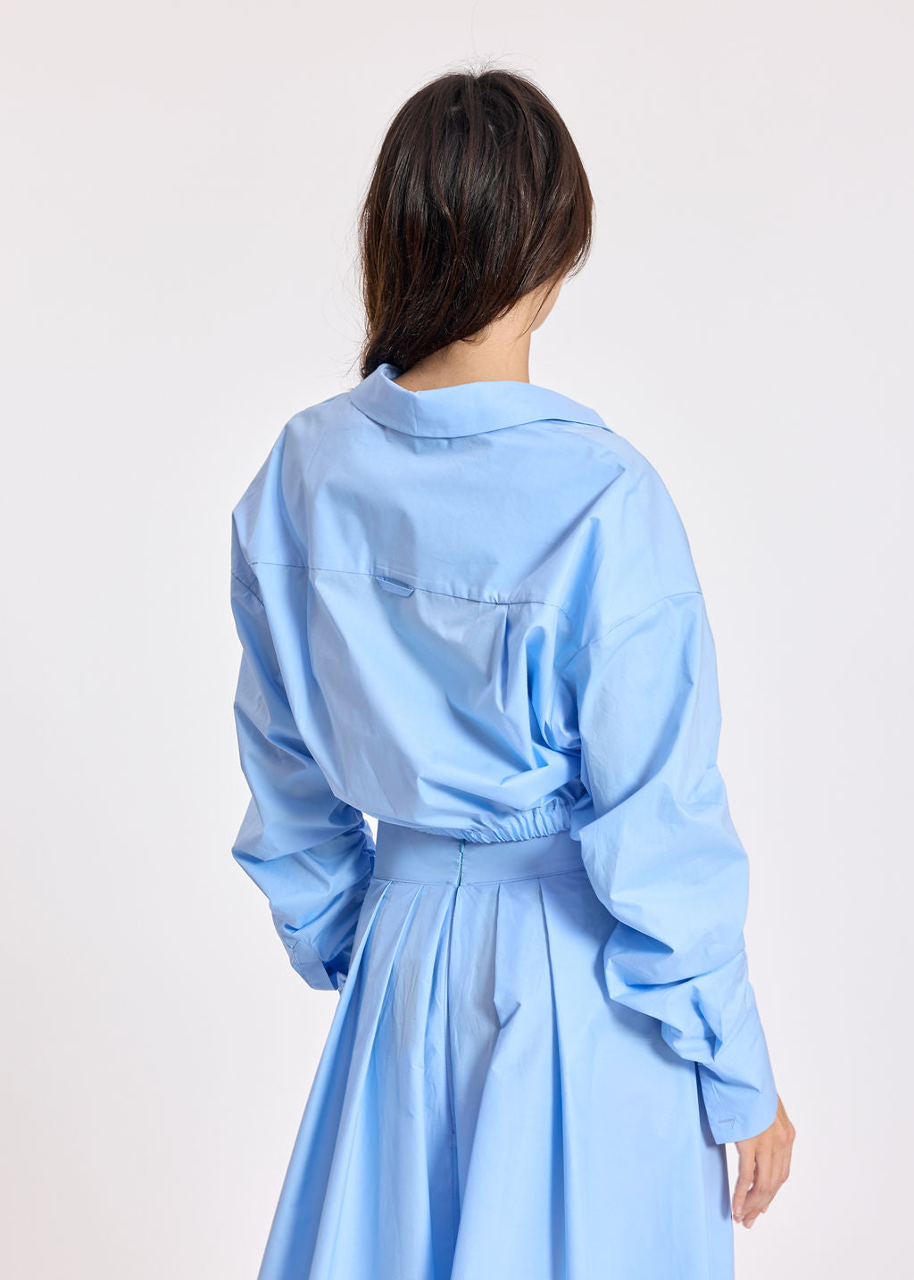 ADELE SKY POPLIN SHIRT