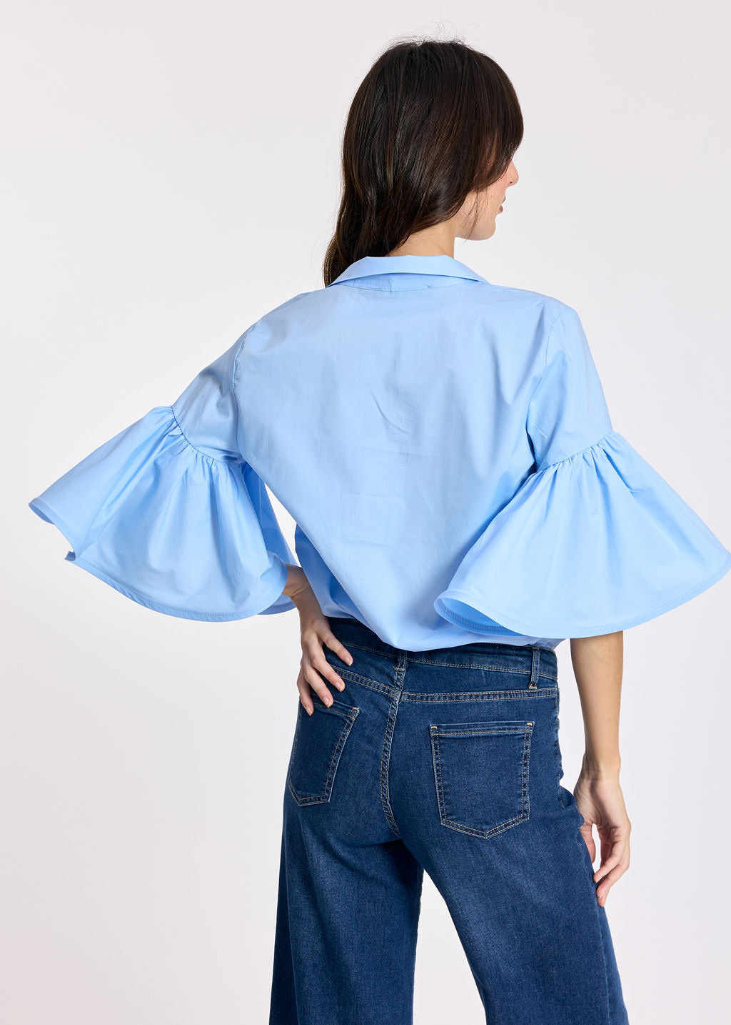 JENNY SKY POPLIN SHIRT