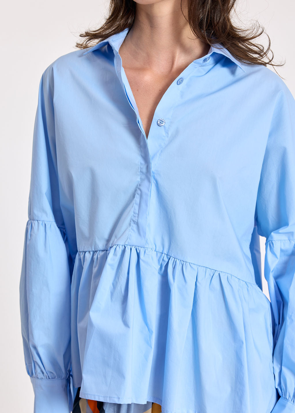 MAZAO SKY POPLIN SHIRT