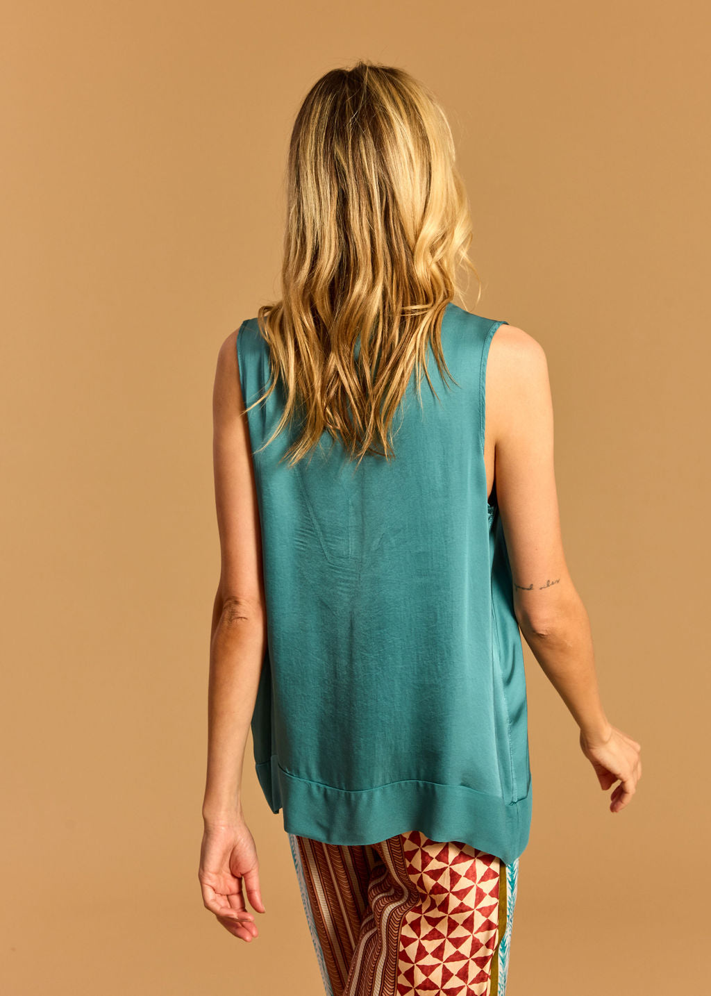 DÉBARDEUR BI-MATIÈRE ASPEN PAON