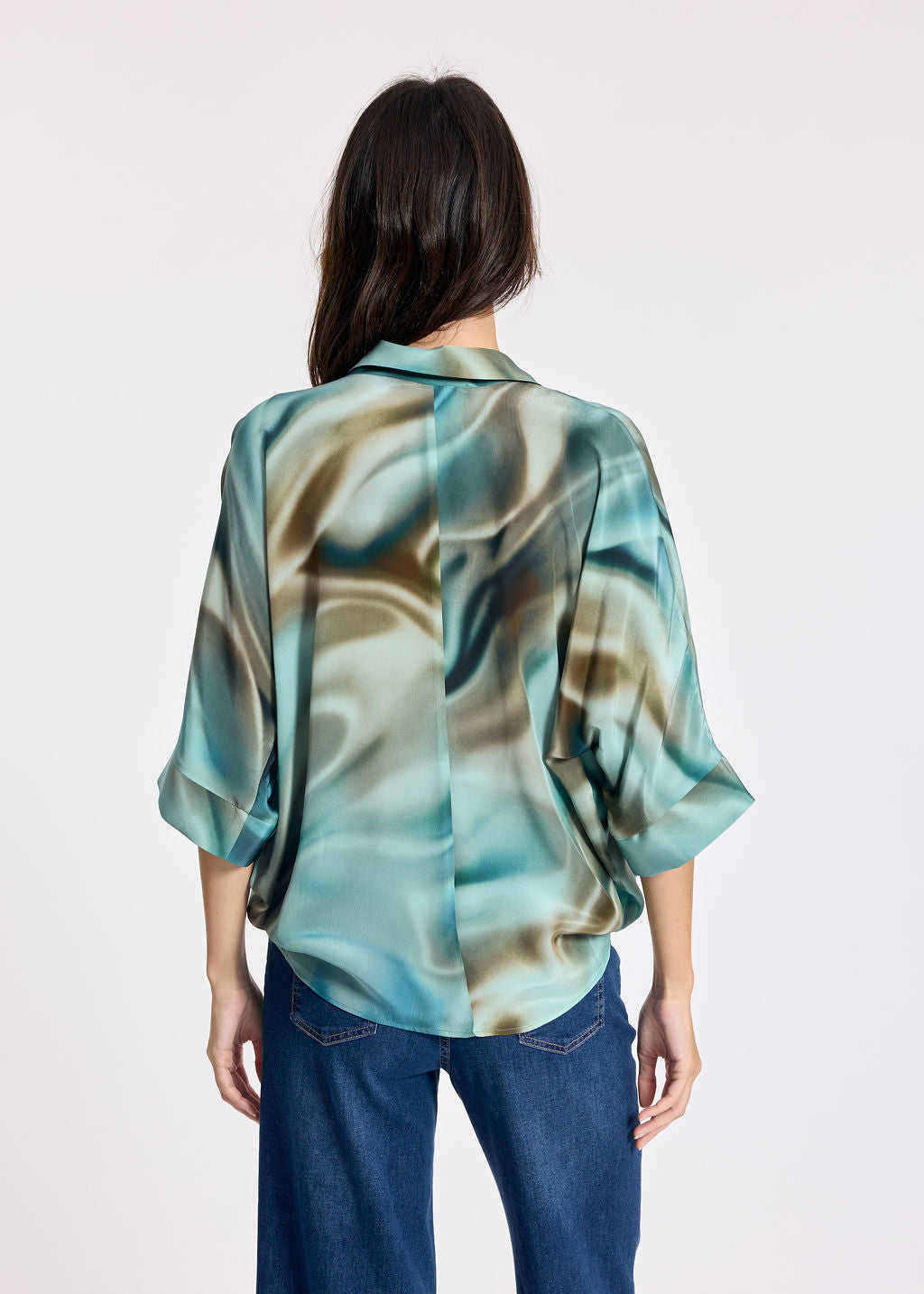 EDA GREEN OVERSIZED SHIRT