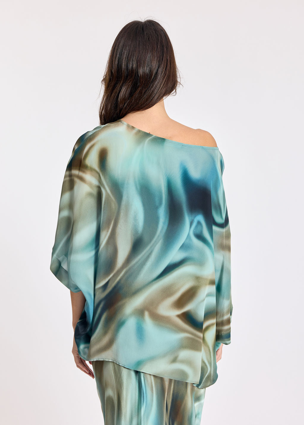 TOP LOOSE KISA GREEN