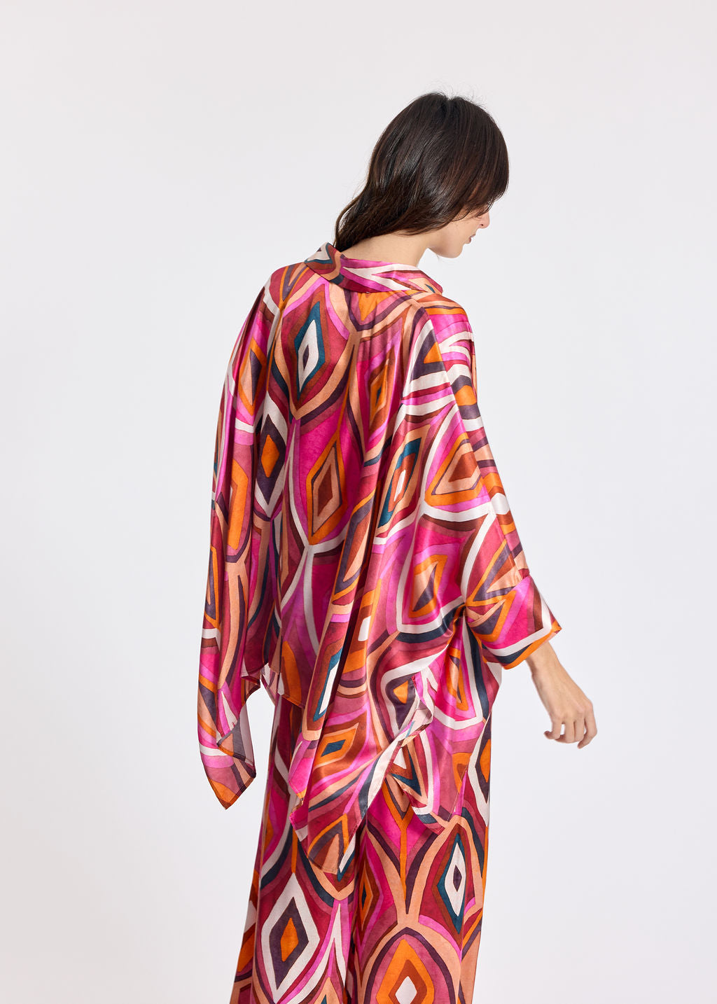 EDENE PLUM OVERSIZED SHIRT