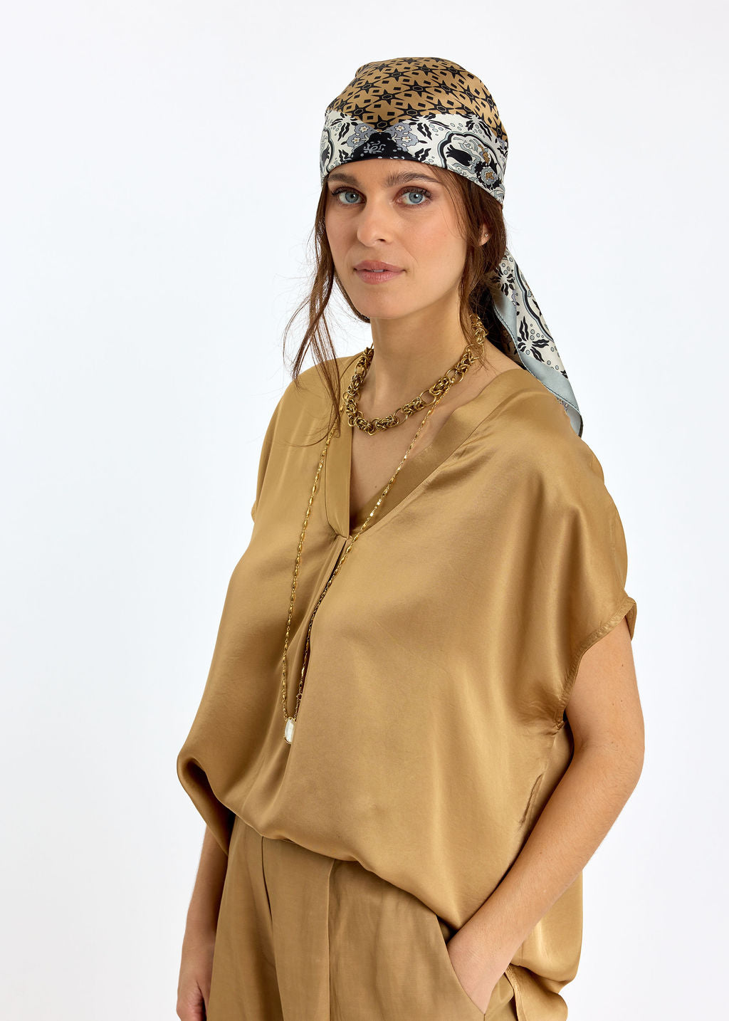 TOP UNI OVERSIZE TICKY DUNE