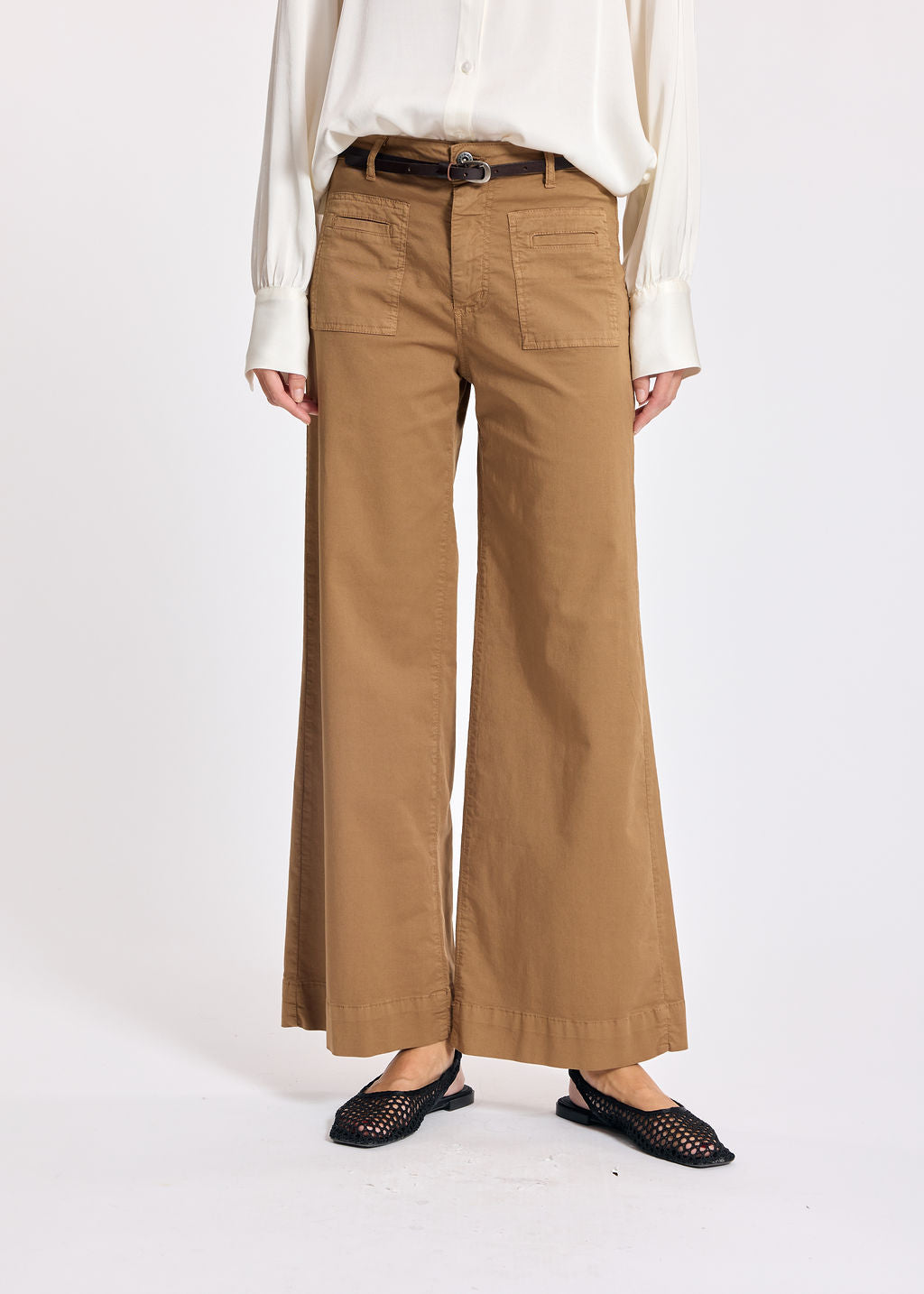 PANTALON 7/8ÈME TAO CAMEL