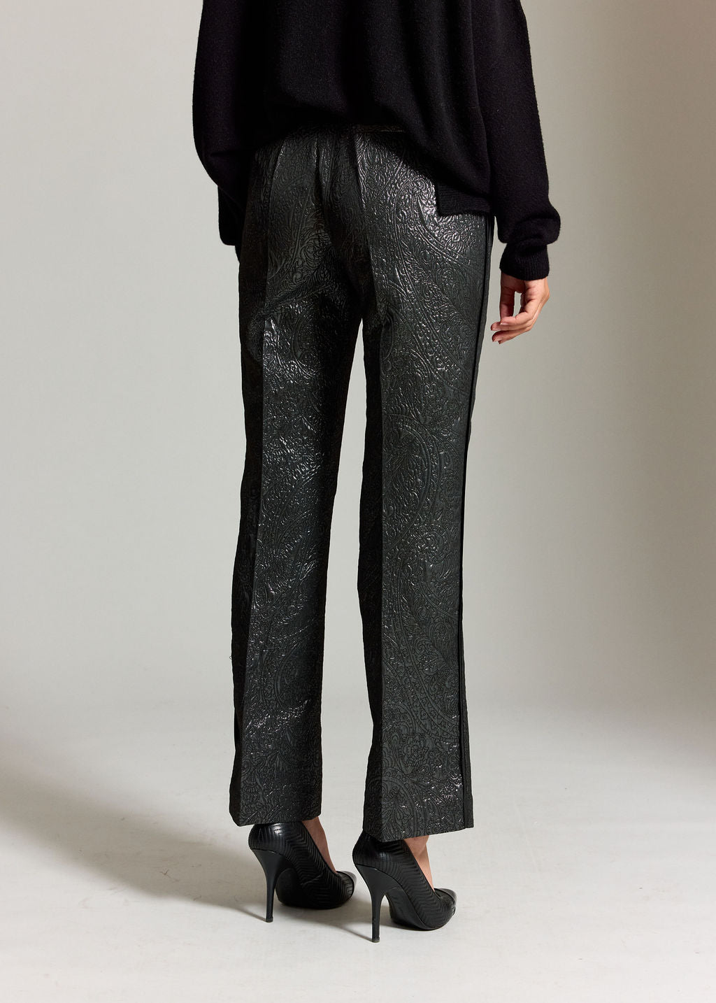 PANTALON TEXTURÉ AKO ACIER