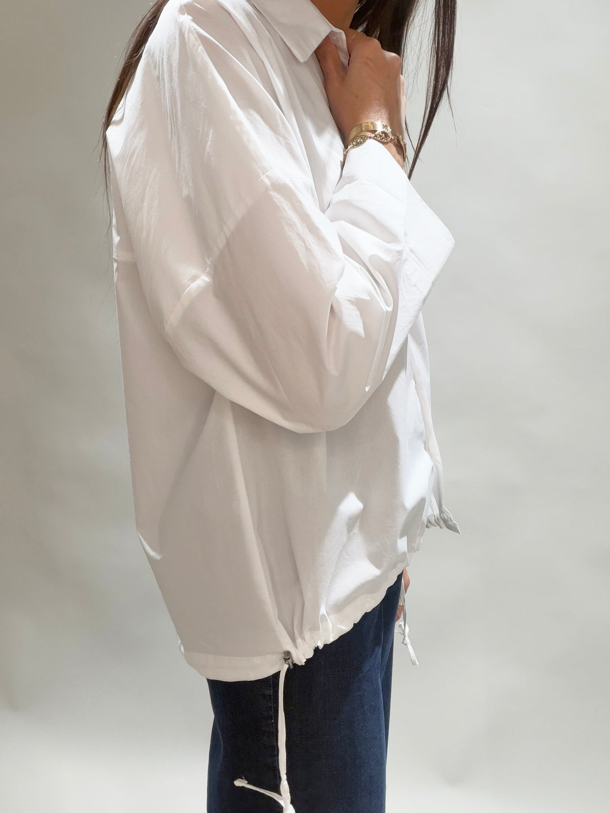 CHEMISE EN POPELINE DIA BLANC