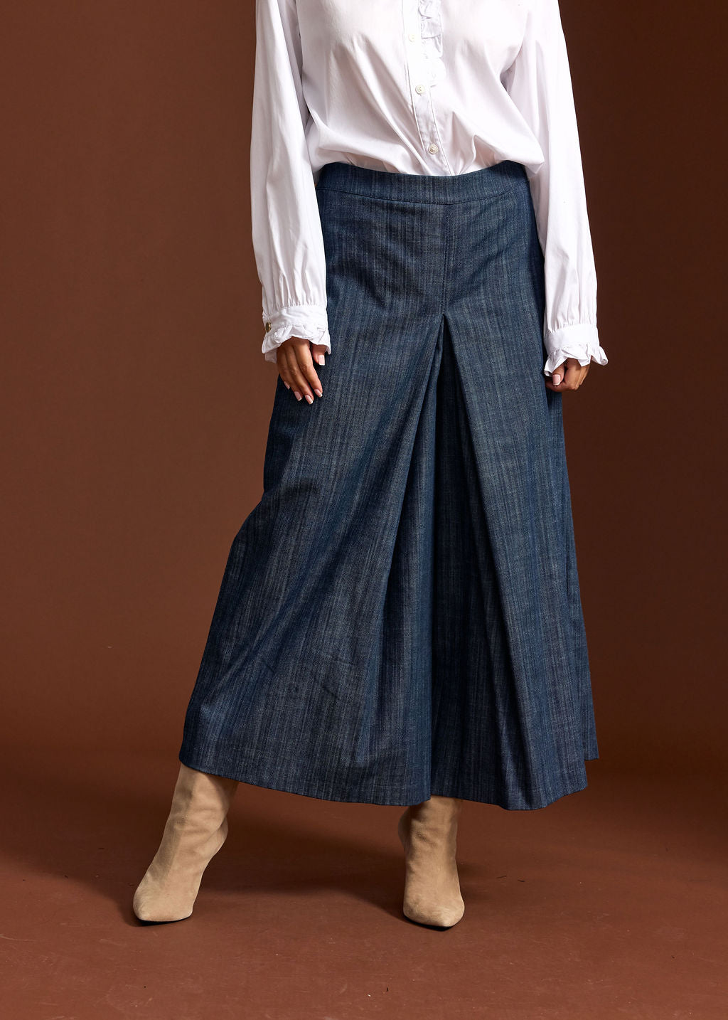 JUPE CULOTTE EN DENIM GUAPA