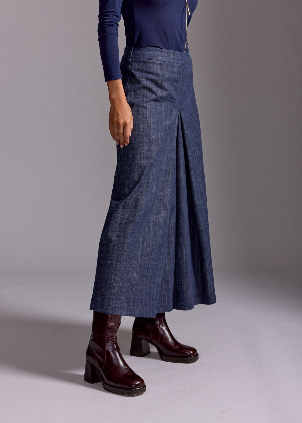 JUPE CULOTTE EN DENIM GUAPA