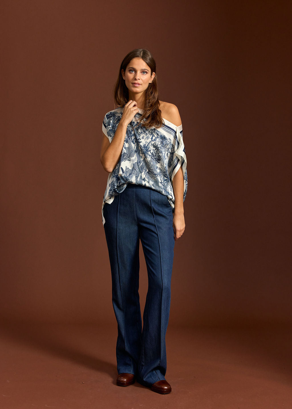 PAROSS BLUE TUNIC