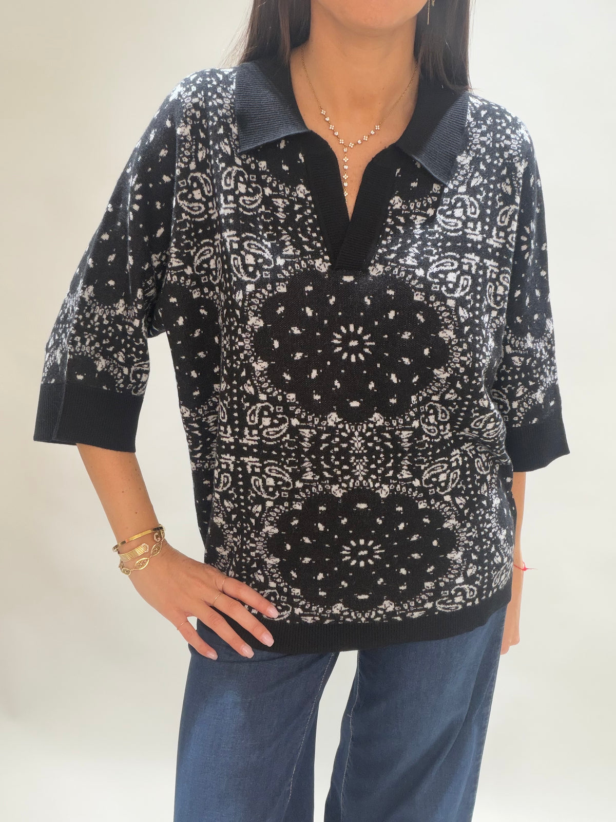 PULL BANDANAS SOKA NOIR