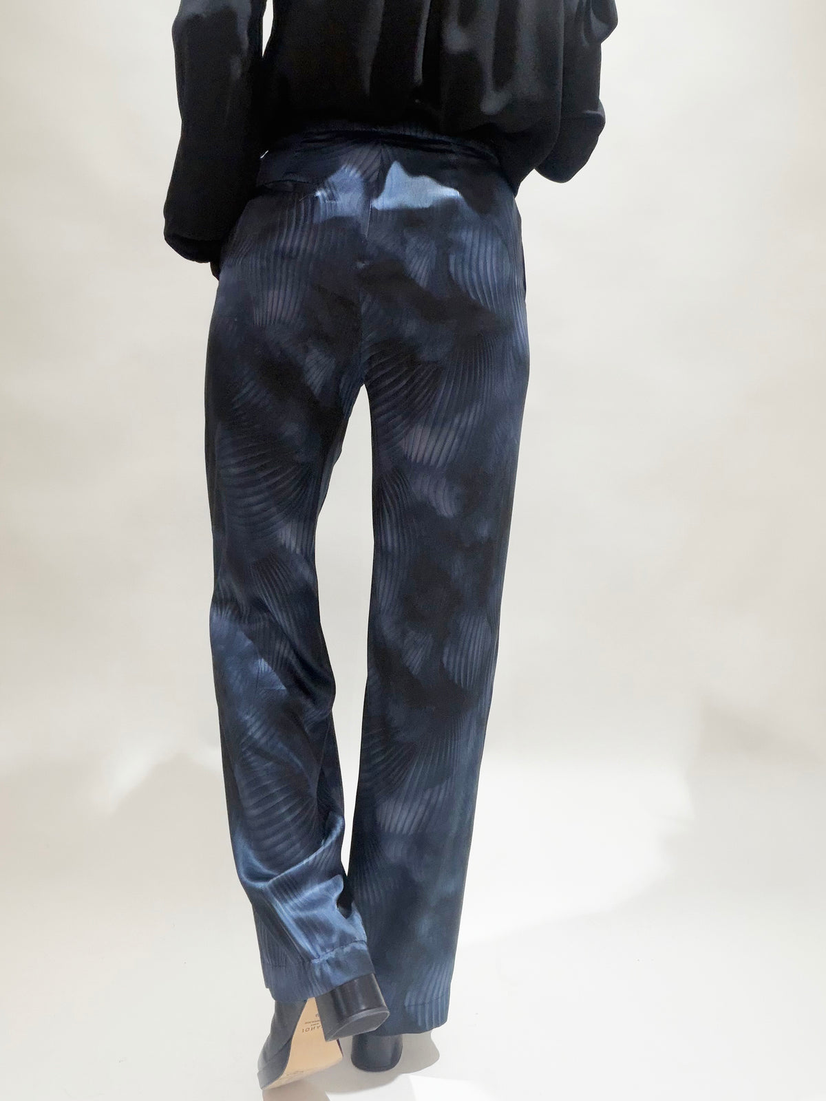 PANTALON IMPRIMÉ CACHEMIRE CARLO LUNE