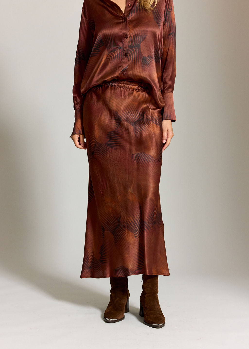 JUPE VISCOSE / SOIE JANE HAVANA