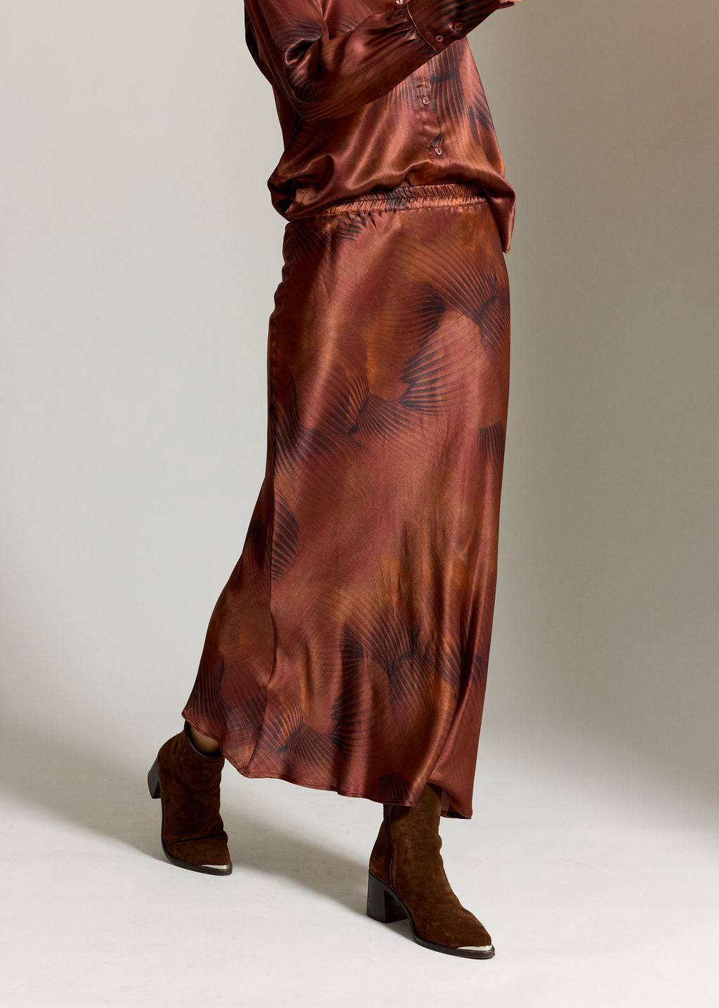 JUPE VISCOSE / SOIE JANE HAVANA