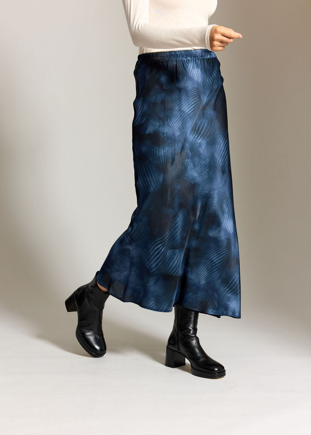 JUPE VISCOSE / SOIE JANE LUNE