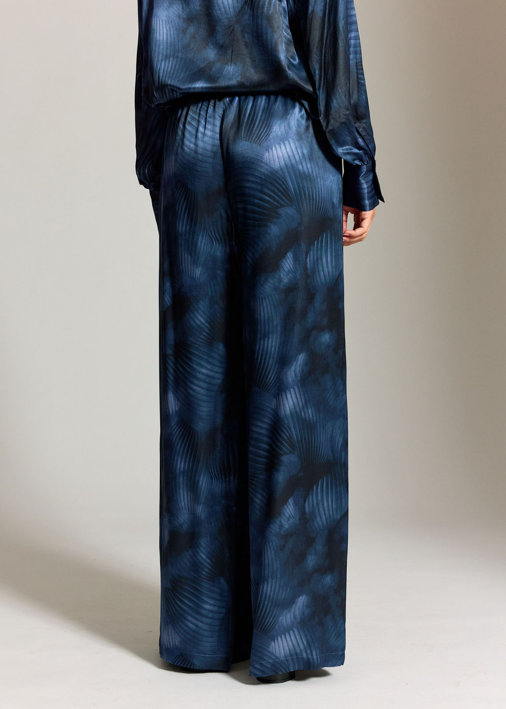 PANTALON FLUIDE IMPRIMÉ LORINE LUNE