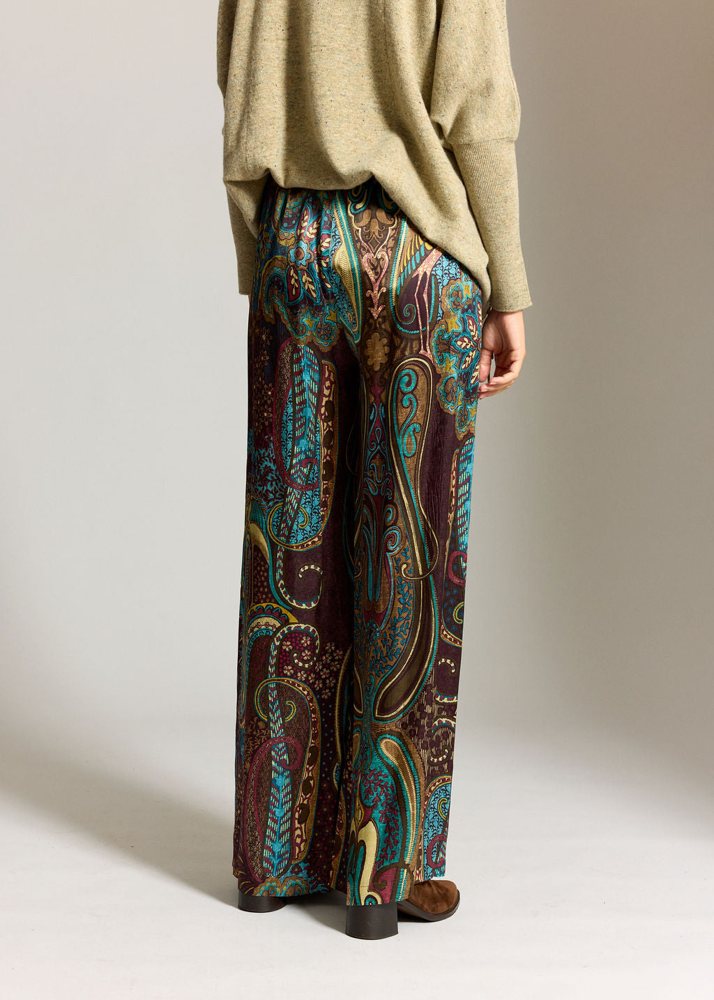 PANTALON FLUIDE IMPRIMÉ LORINE LUTETIA