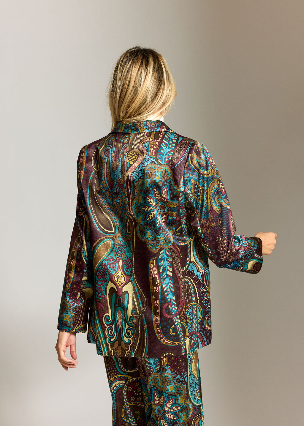VESTE BLAZER IMPRIMÉ TESS LUTETIA