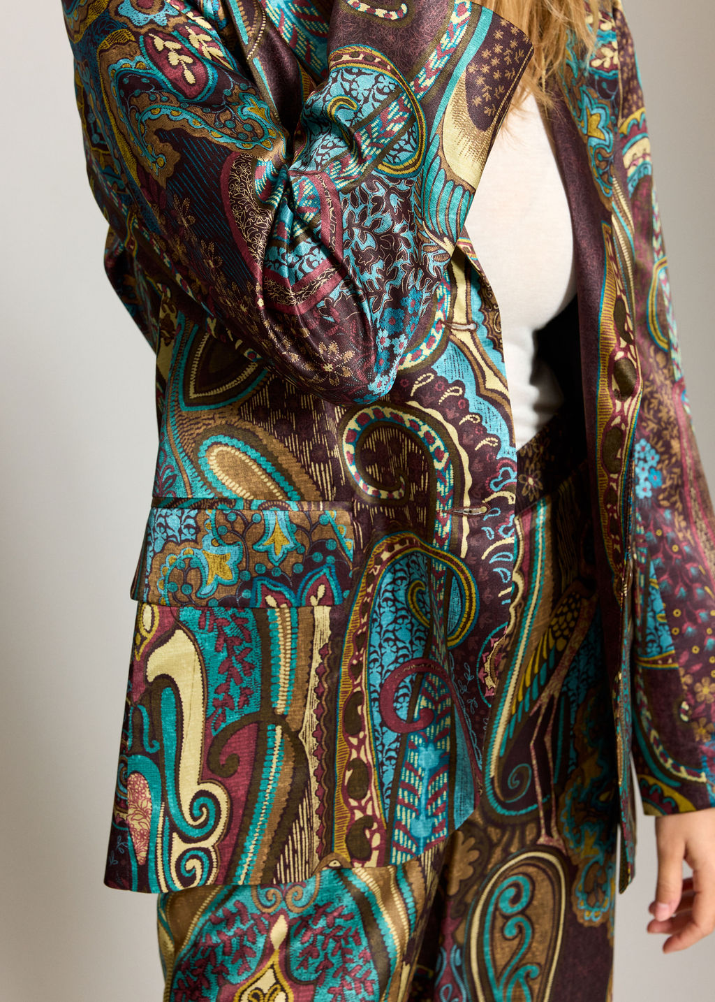 VESTE BLAZER IMPRIMÉ TESS LUTETIA