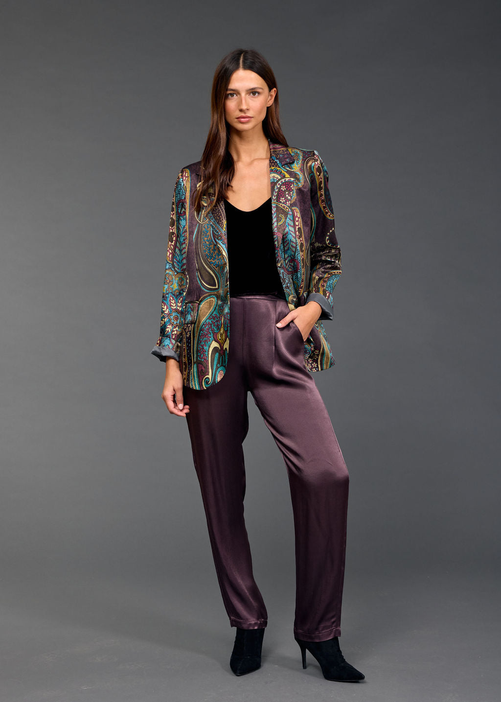 VESTE BLAZER IMPRIMÉ TESS LUTETIA