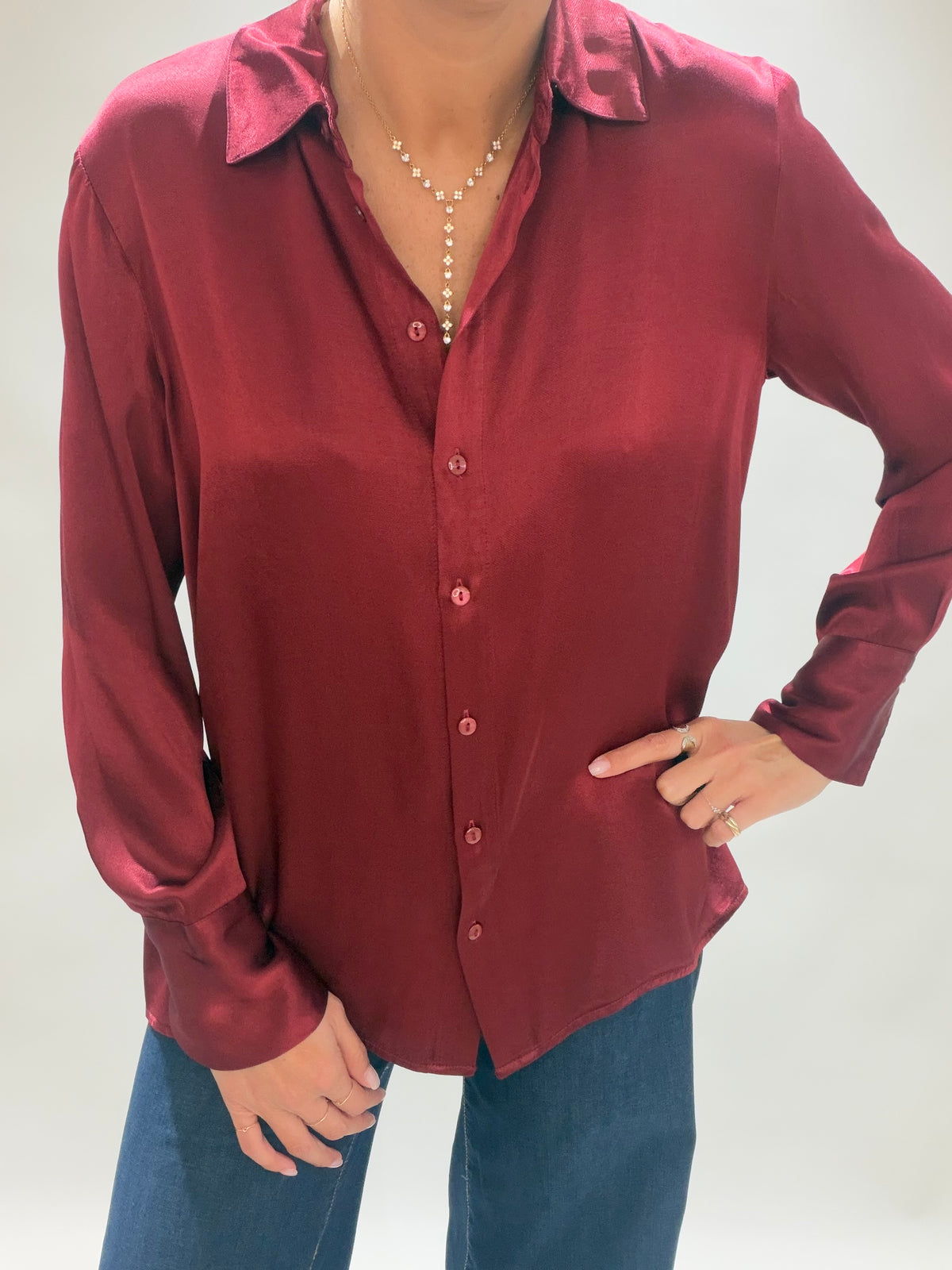 CHEMISE BASIQUE FAB ROUGE