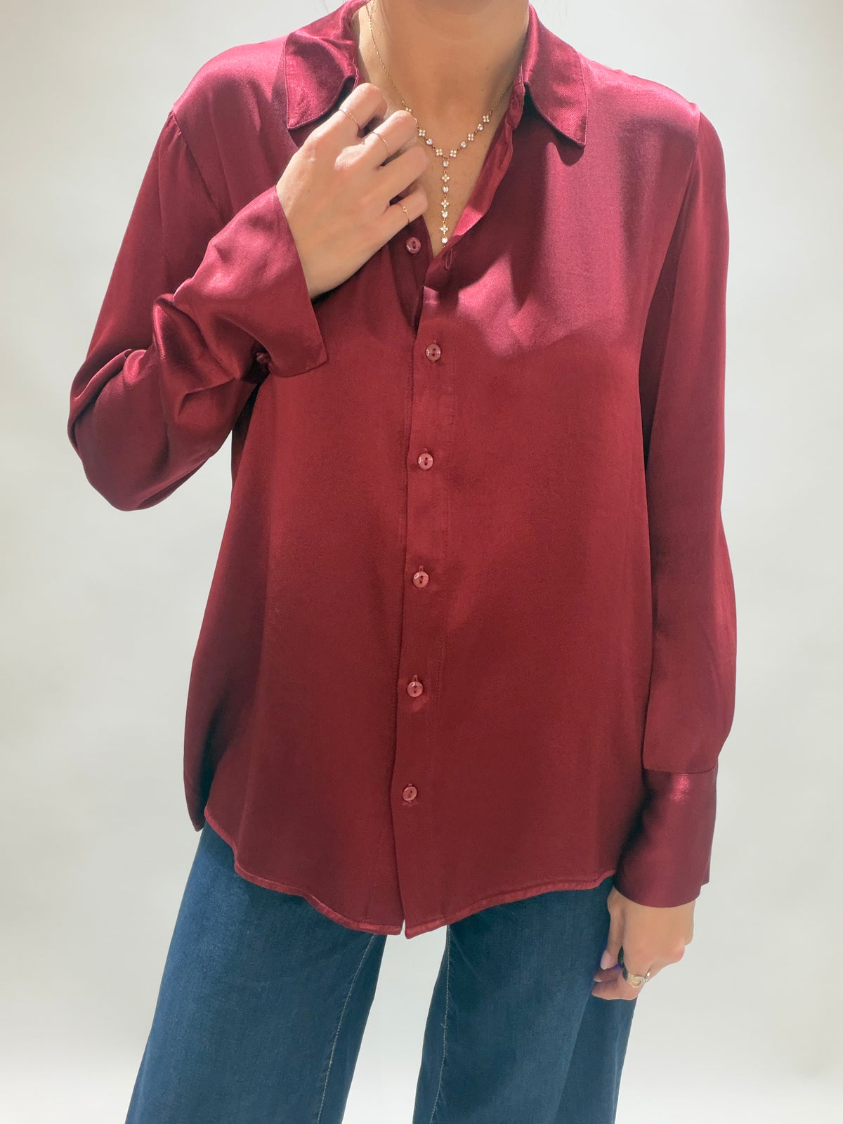 CHEMISE BASIQUE FAB ROUGE