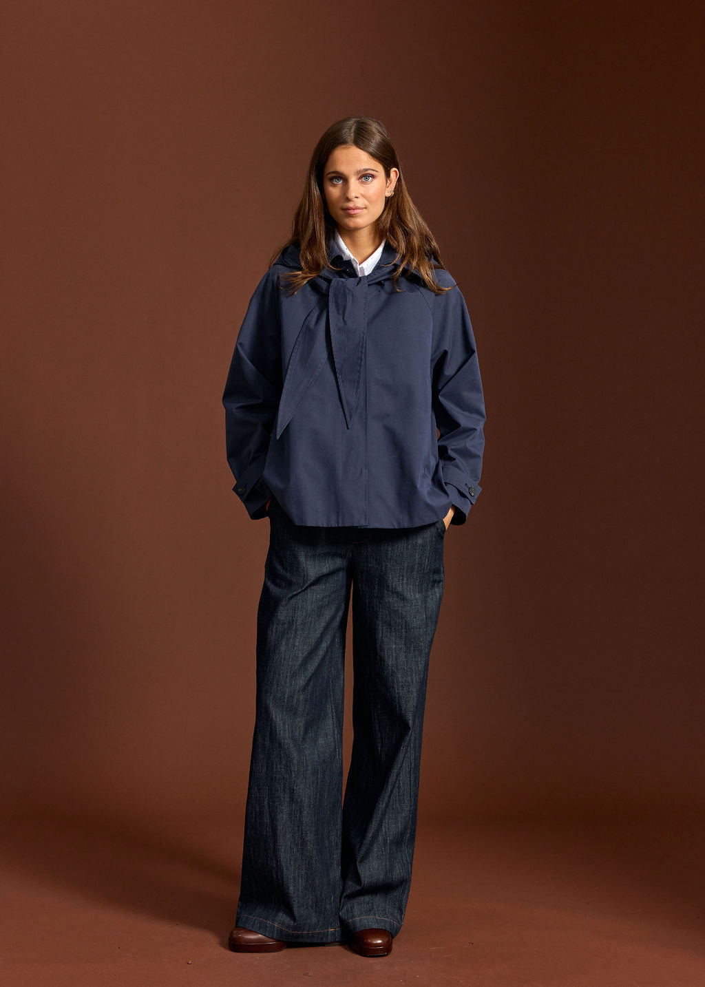 VESTE COURTE IMPERMEABLE SAILOR NUIT