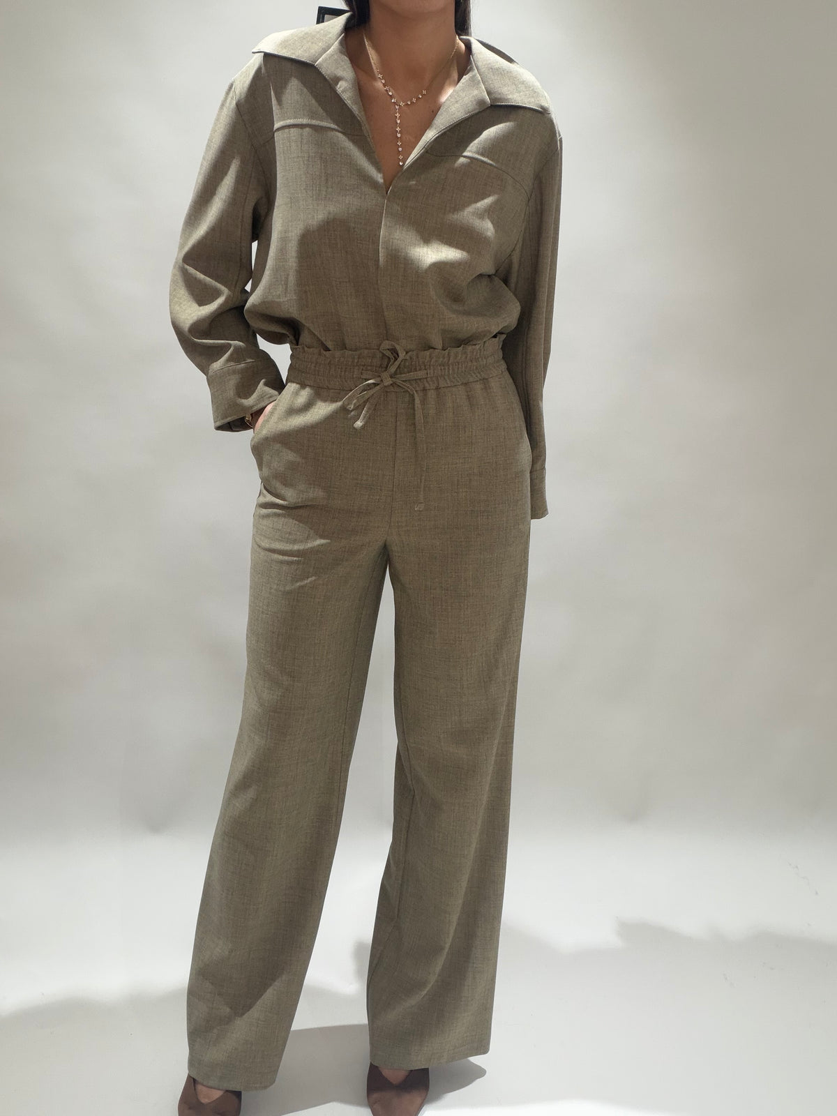 PANTALON DROIT FLUIDE THEA LAITON