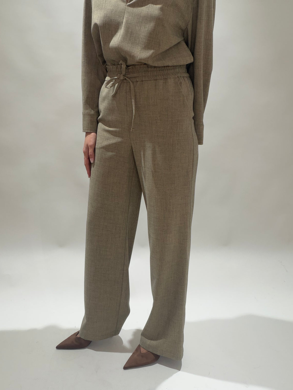 PANTALON DROIT FLUIDE THEA LAITON