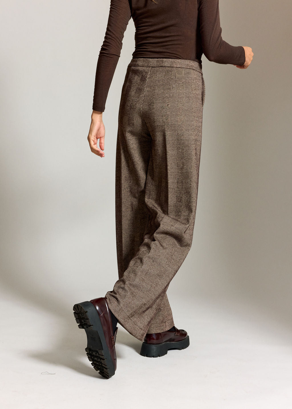 PANTALON 7/8ÈME MEVA RAISIN