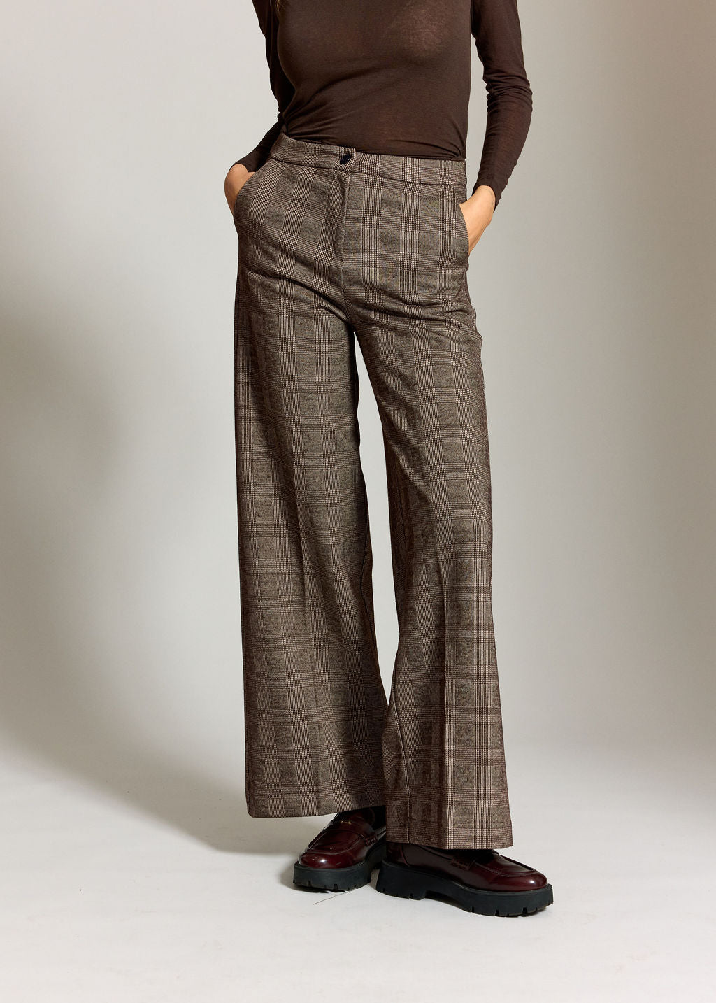 PANTALON 7/8ÈME MEVA RAISIN