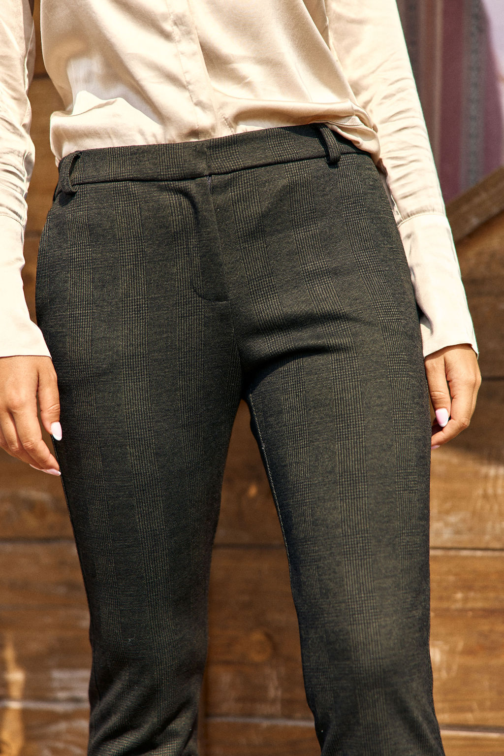 PANTALON FLARE MILANE BRONZE